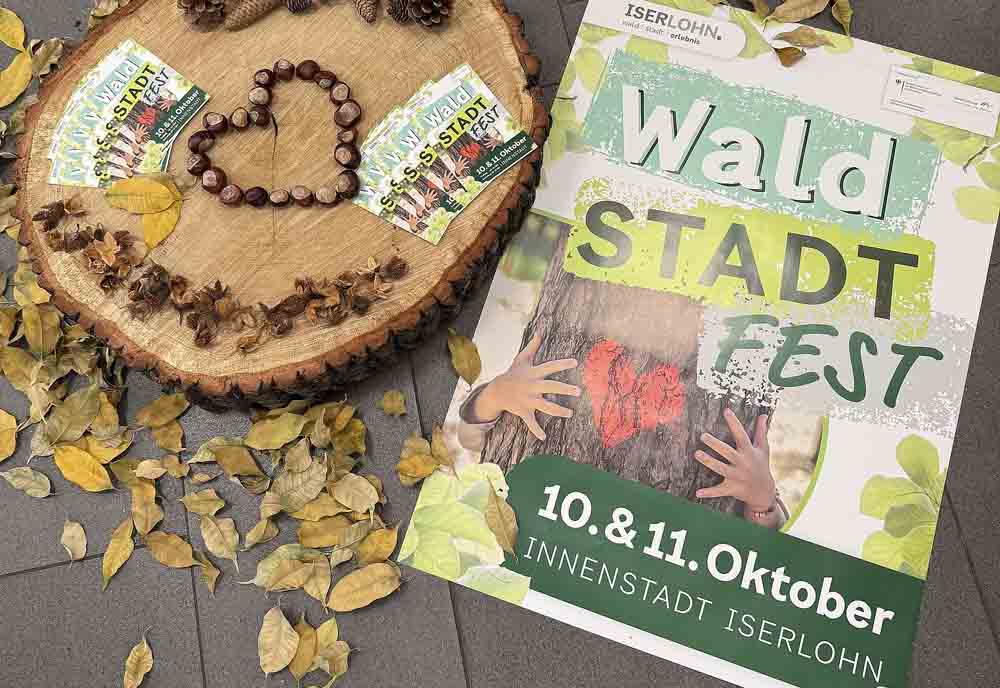 Plakat zum WaldStadtFest