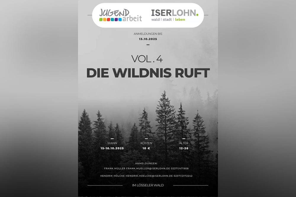 Plakat Survival-Camp