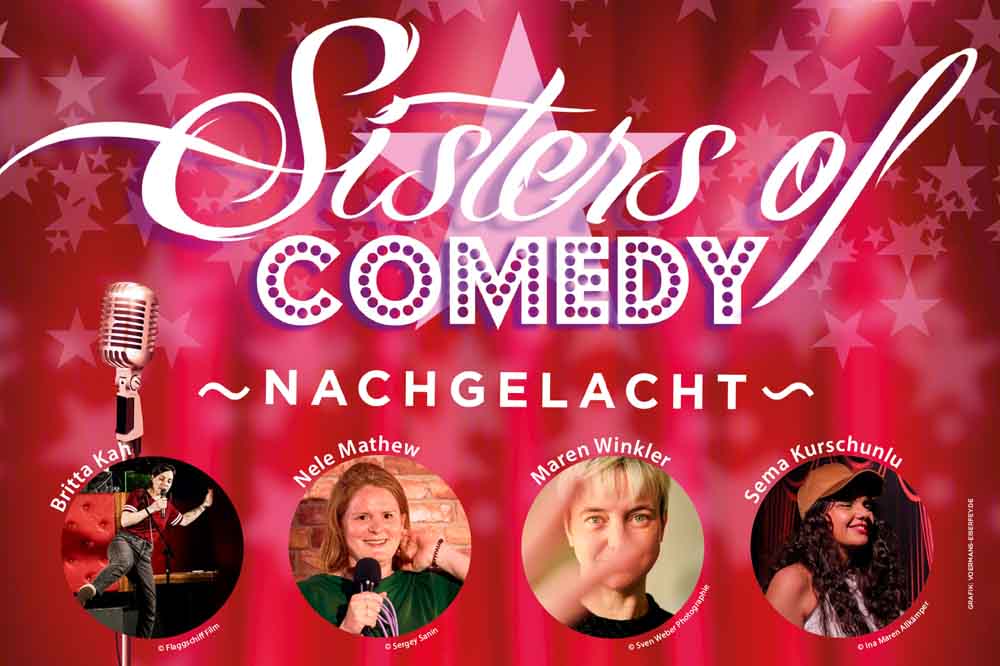 Plakat „Sisters of Comedy"