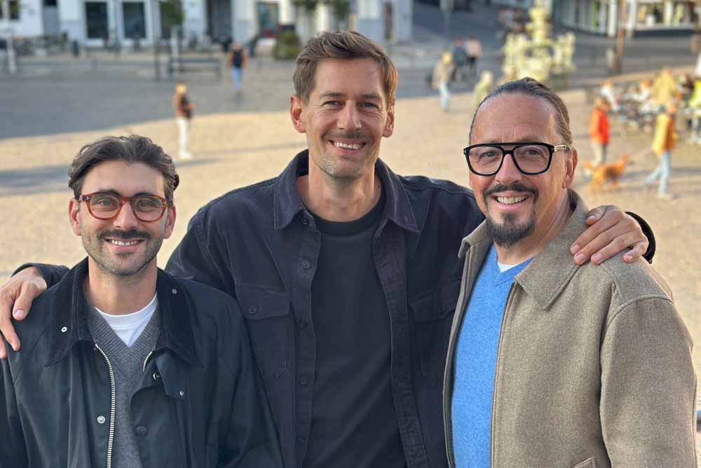 Salvatore Farina, Alexander Lempke und Markus Macherauch