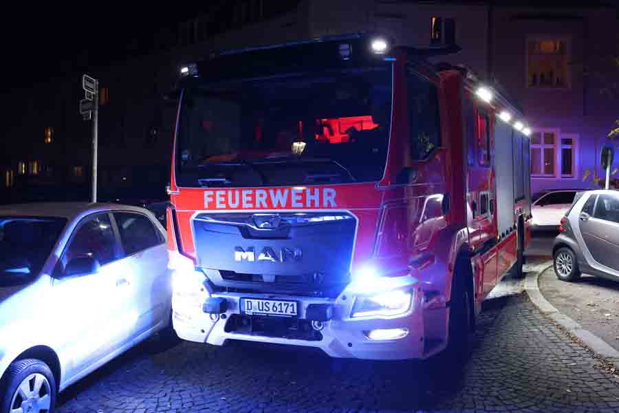 Demonstrationsfahrt durch Oberkassel