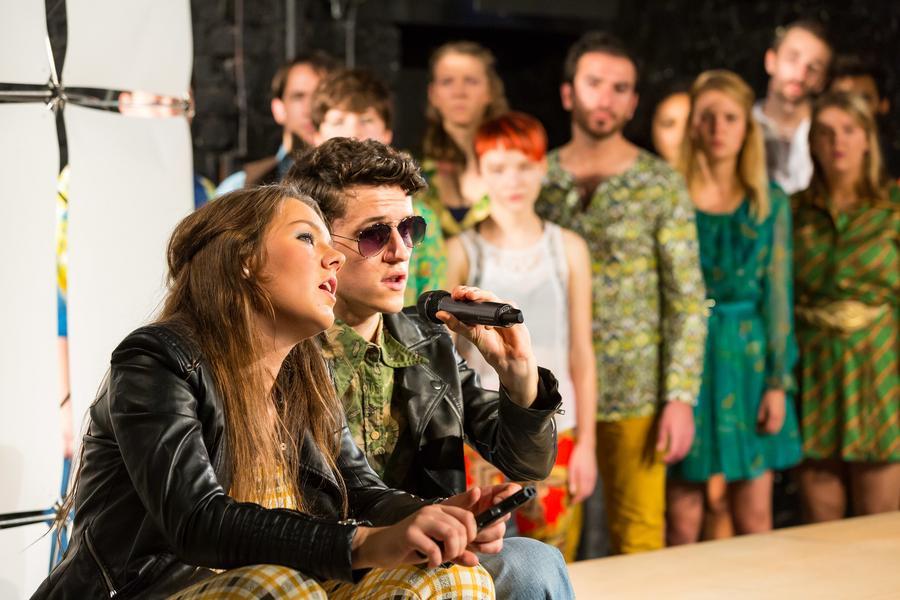 Szene aus dem Stück 1968 – Ein Liederabend