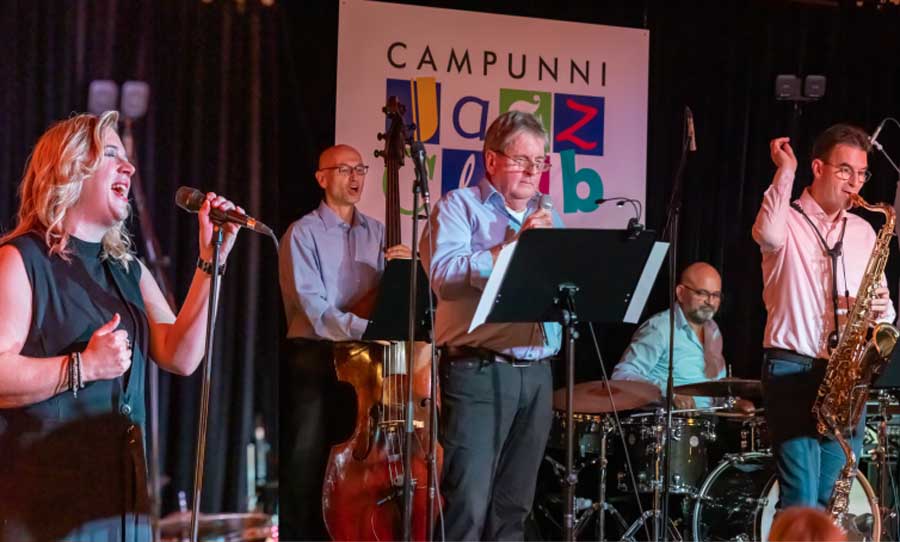 Konzert Campunni Jazz Club gemeinsam mit Henrike Tönnes