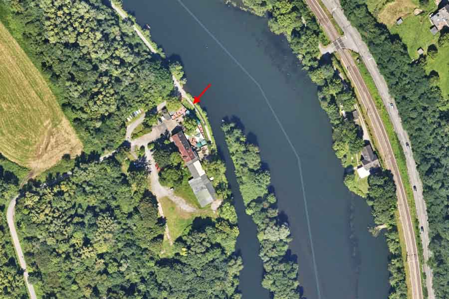 Luftbild Naturschutzgebiet Heisinger Ruhraue