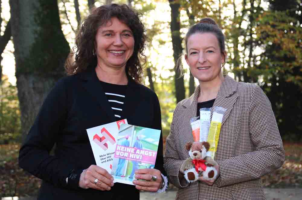 Doris Baron und Elisabeth Telöken, Mitarbeiterinnen des Gesundheitsamtes des Kreises Borken