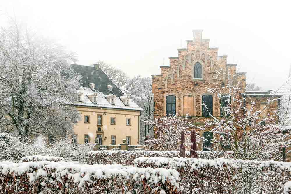 Haus Opherdicke im Schnee