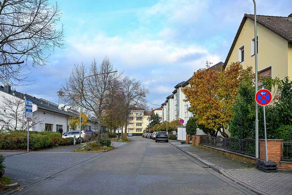 Straße in Klein-Auheim