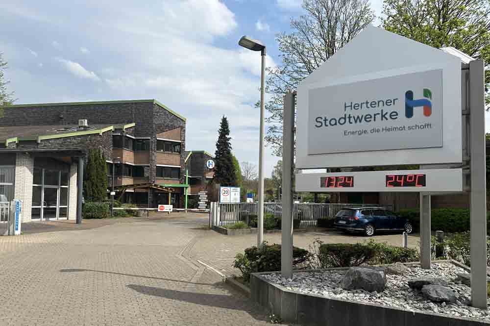 Außenansicht Hertener Stadtwerke