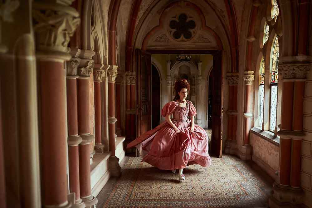 Luise Aschenbrenner als „Die „Baronesse“