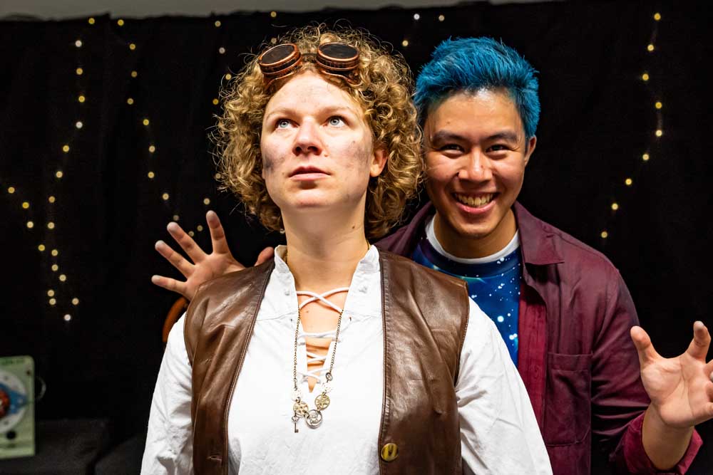 Darsteller des Physikshow-Musicals