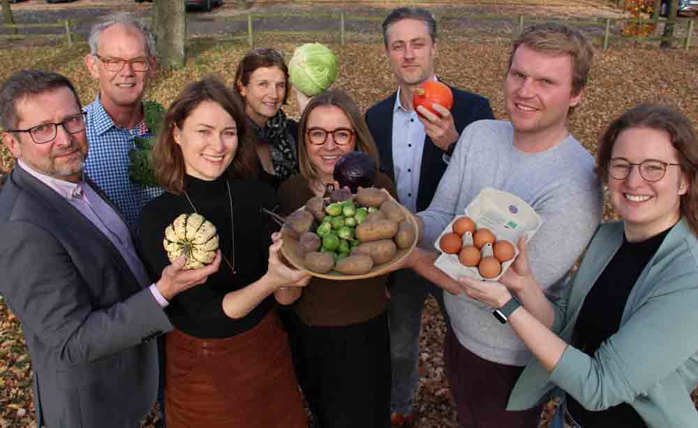 Dr. Gerd Eckstein (Kreis Borken), Horst Schöpper (Kreis Steinfurt), Marina Kallerhoff (Kreis Coesfeld), Jutta Höper (Stadt Münster), Rebekka Hinckers (Münsterland e.V.), Daniel Höing (Kreis Warendorf), Mathis Entrup (Kreis Coesfeld), Juliane Rabe (Münsterland e.V.)