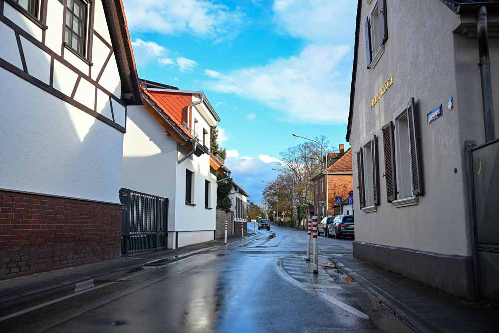 Straße in Klein-Auheim