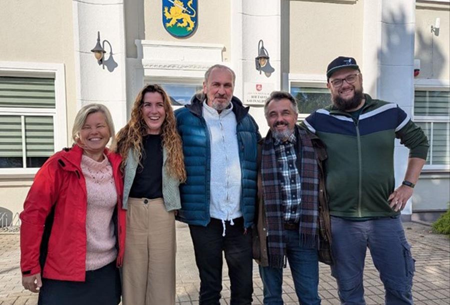 Vorstandsmitglieder der Mediencooperative Steinfurt zu Gast in Litauen