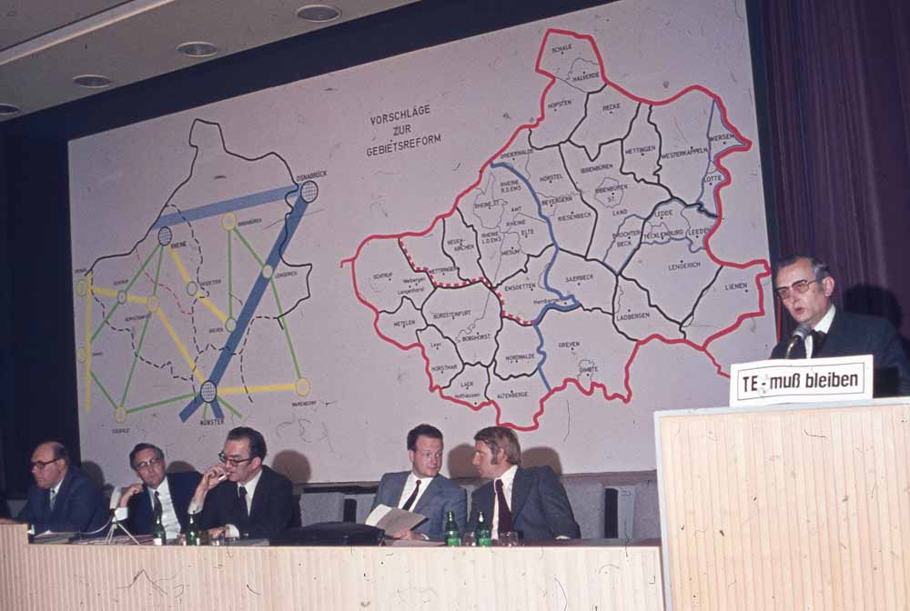 Archivfoto Diskussion "Vorschläge zur Gebietsreform"
