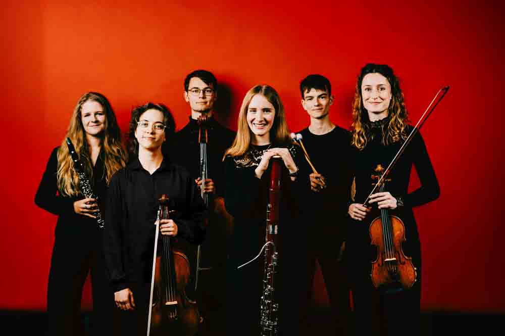 Katharina Muhr, Celine Eberhardt, Matthias Bär, Katharina Mätzler, Manuel Bäuerle und Lilli Kuen