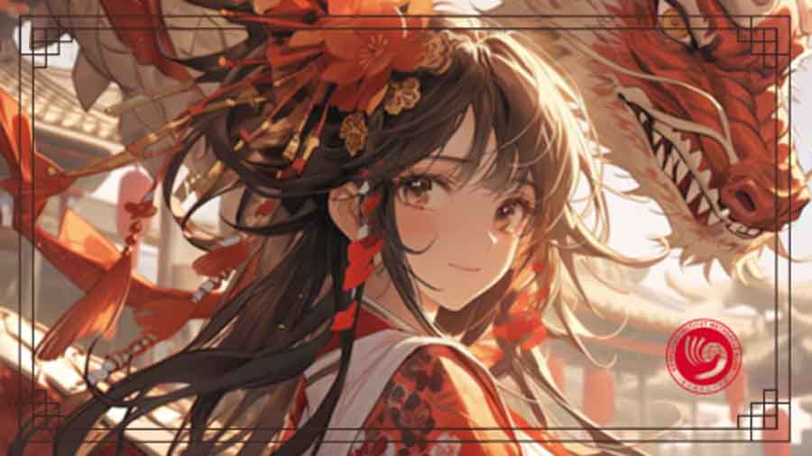 Bild chinesischer Manhua