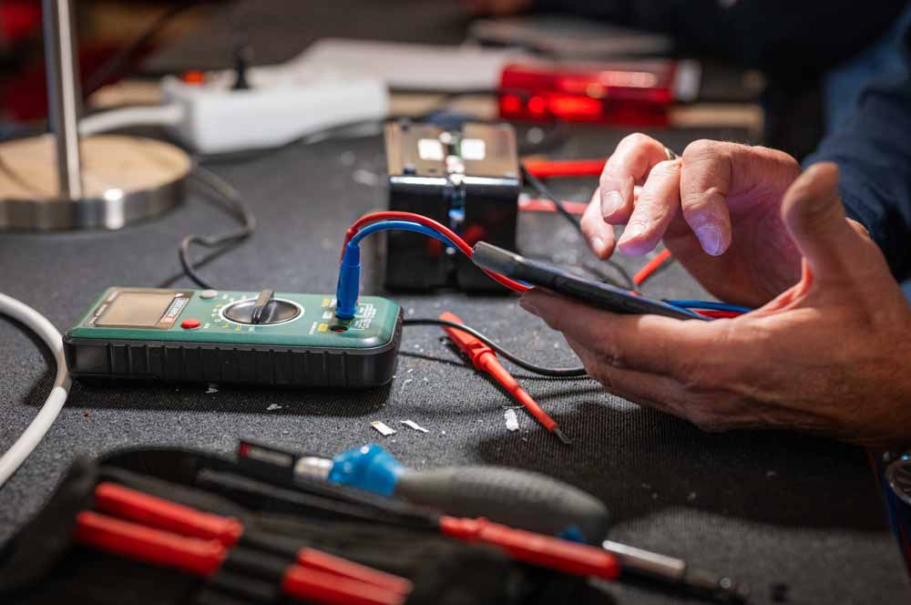 Reparatur von defekten Elektrogeräten