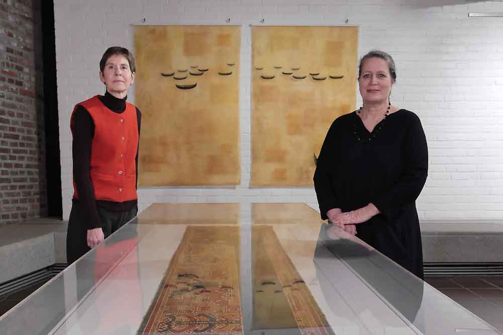 Dr. Isa Fleischmann-Heck, stellvertretende Museumsleiterin, und Dr. Annette Schieck, Museumsleiterin