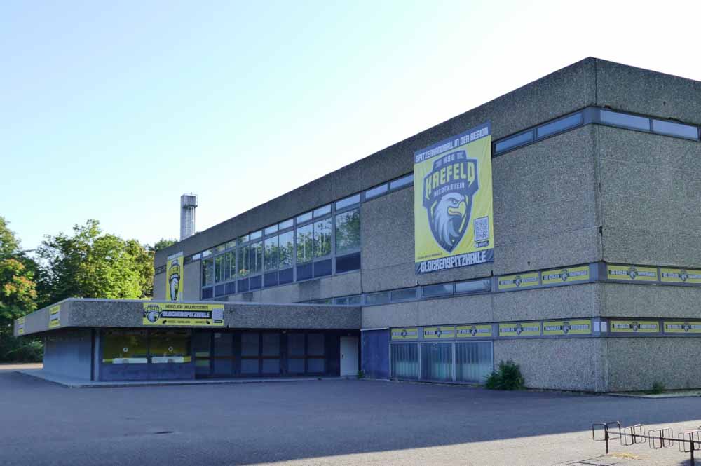 Glockenspitzhalle Außenansicht