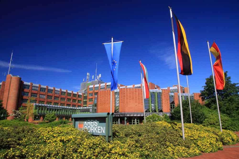 Kreishaus in Borken Außenansicht