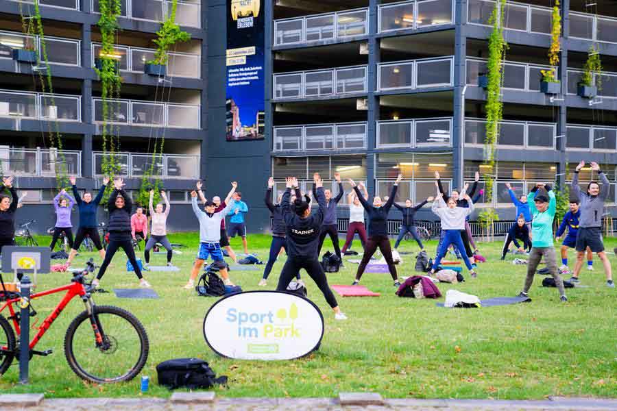 Sport im Park Winteredition Symbolbild