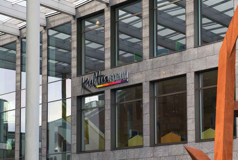 Stadtbibliothek Kulturforum Hanau Außenansicht