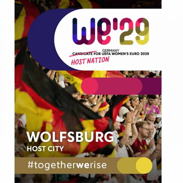 Women’s EURO 2029: Wolfsburg wird EM-Standort