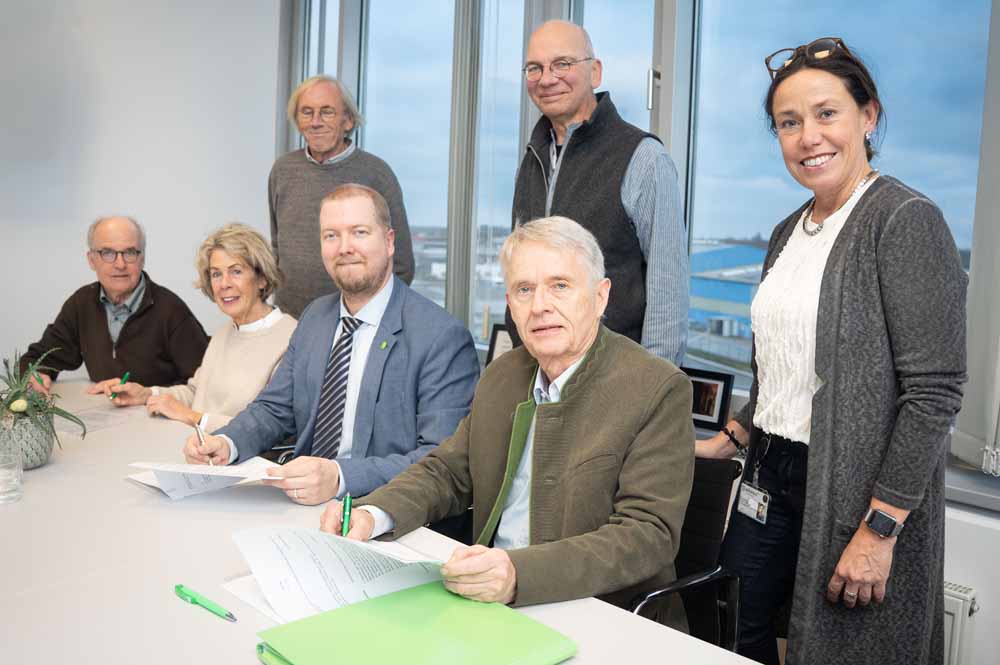 Unterzeichnung des Mietvertrages für den Appendix am LernWerk