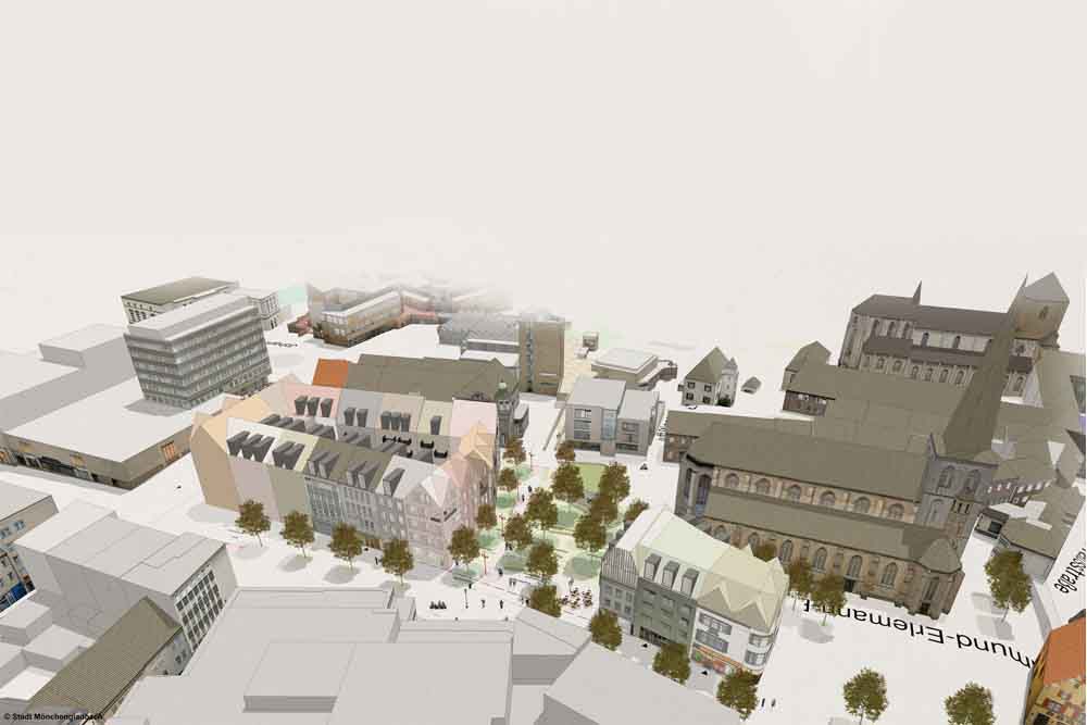 Museumsquartier Blick Vogelperspektive