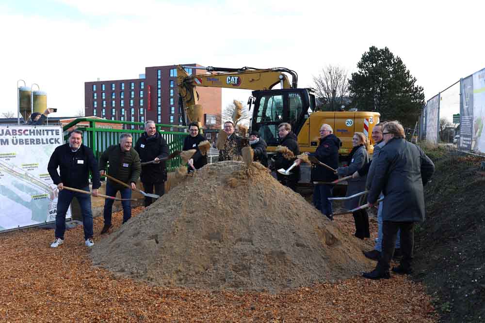 Spatenstich für das Projekt „Deichband"