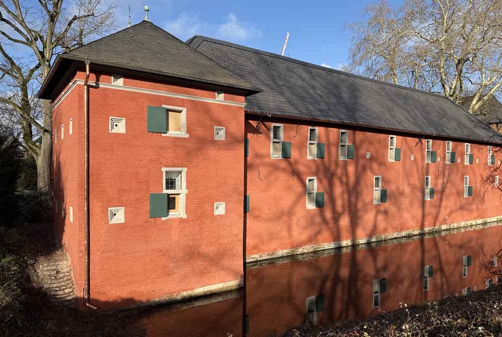 Schloss Rheydt Vorburg Südostansicht
