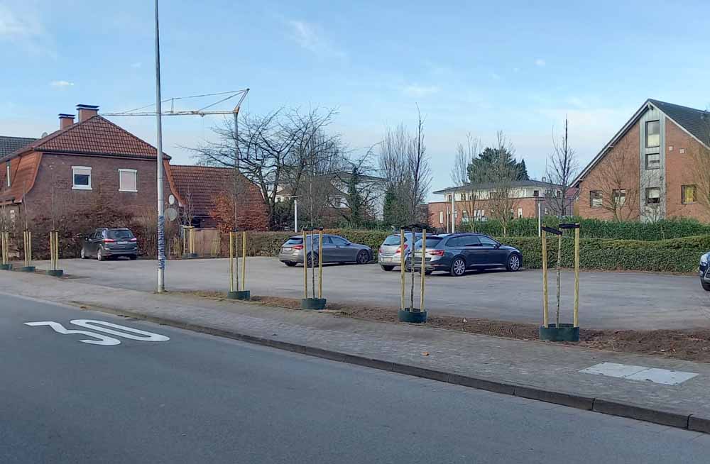Parkplatz in Borken-Gemen