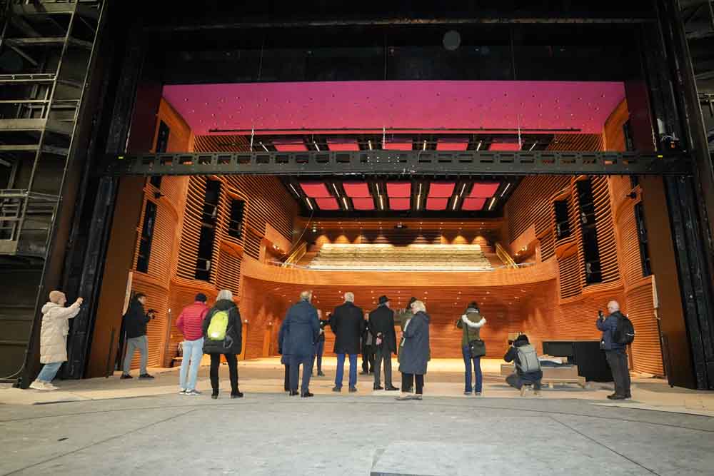 Blick in das Große Haus des Friedrichsforums