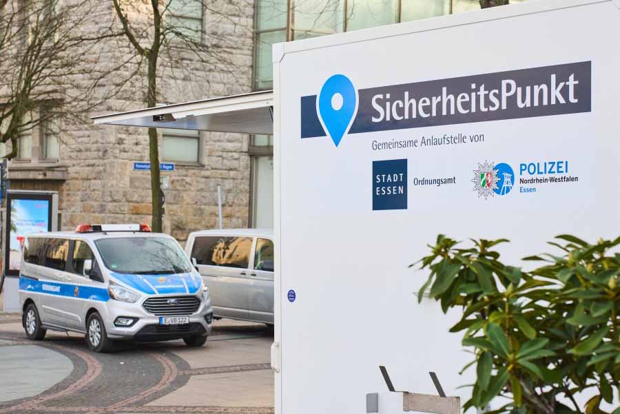Mobiler SicherheitsPunkt in Essen