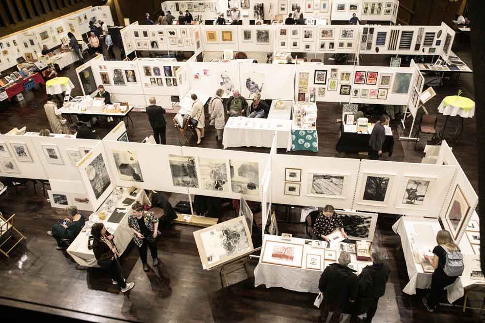 Impressionen von der Grafikbörse