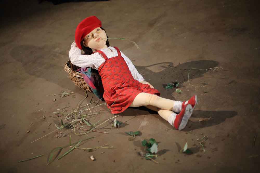 Rotkäppchen Puppe