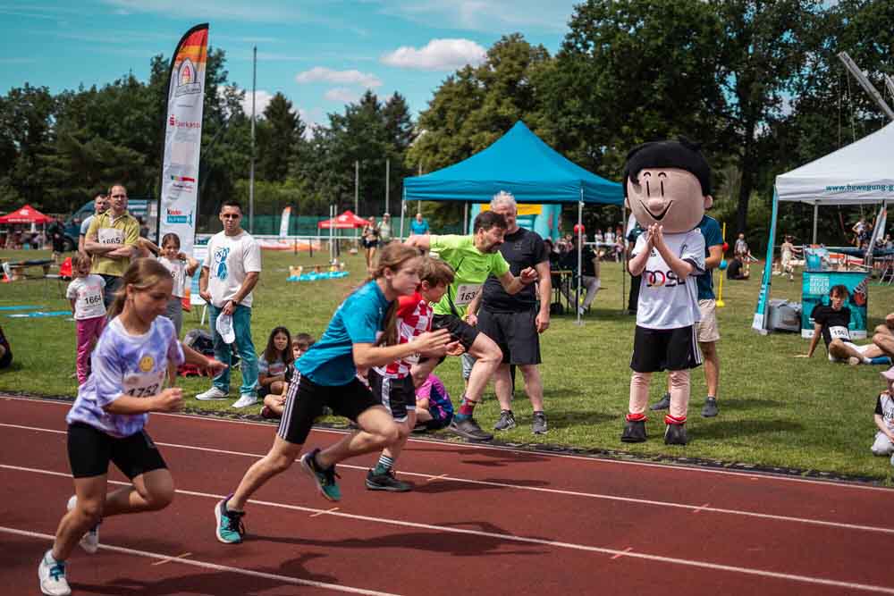 Impressionen von der Sportabzeichen-Tour