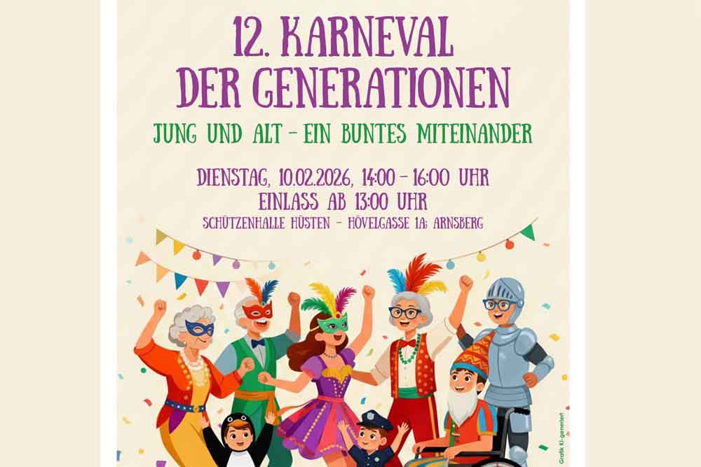 Plakat Karneval der Generationen