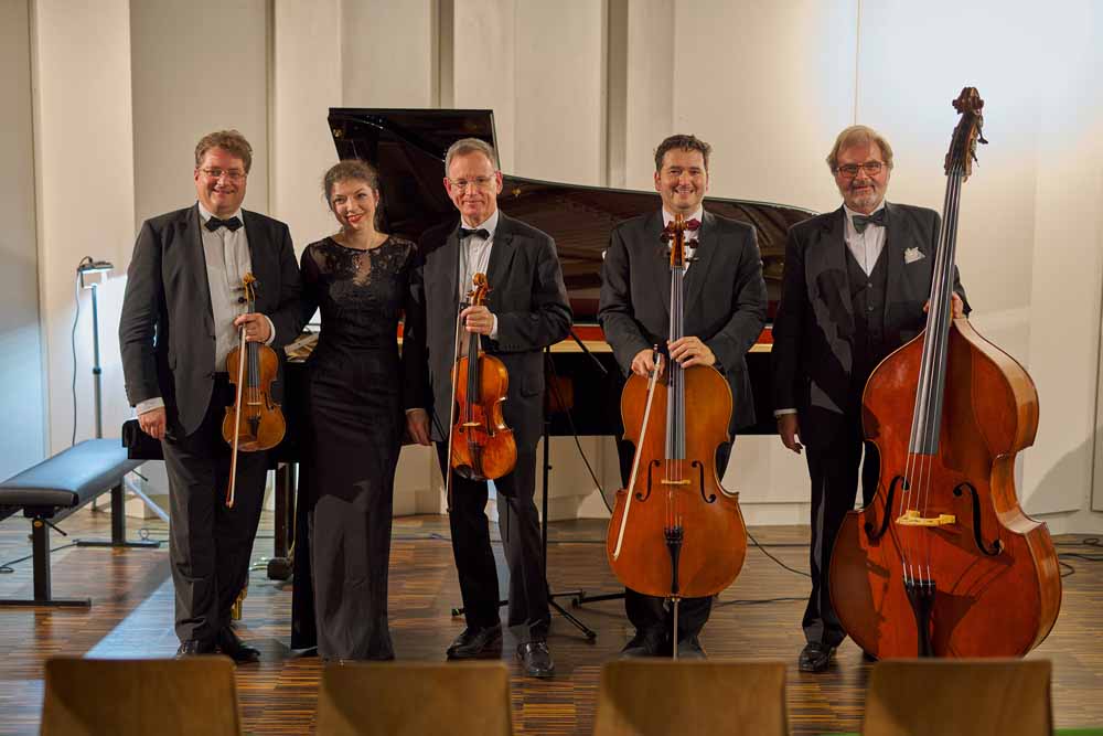 Aktuelle Besetzung des Rossini-Quartetts