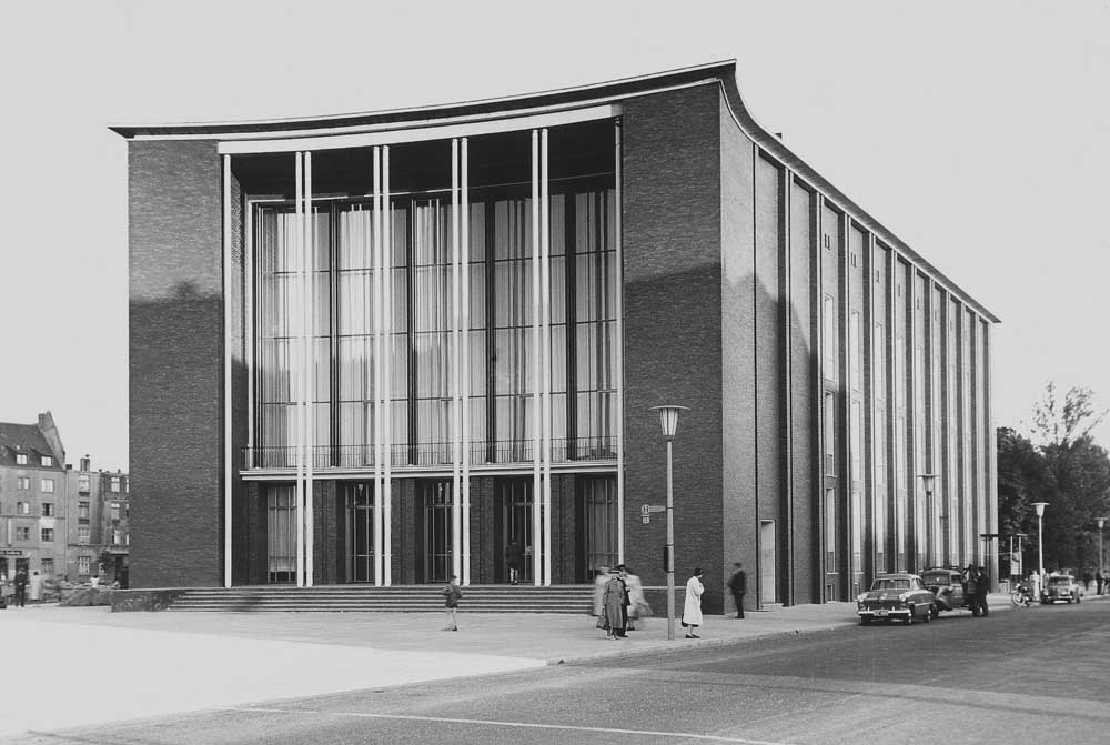Archivmaterial Schauspielhaus im Jahr 1953
