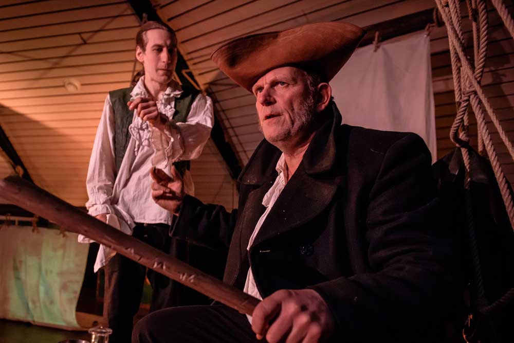 Szene aus "Die Schatzinsel"