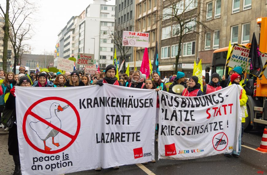 Bundesweiter Jugendstreiktag im öffentlichen Dienst