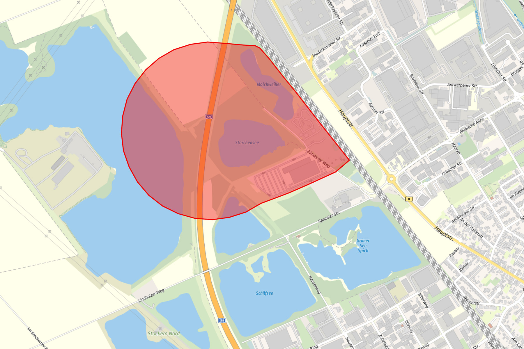Köln: Weltkriegsbombe im Bereich der Autobahn 59 gesprengt