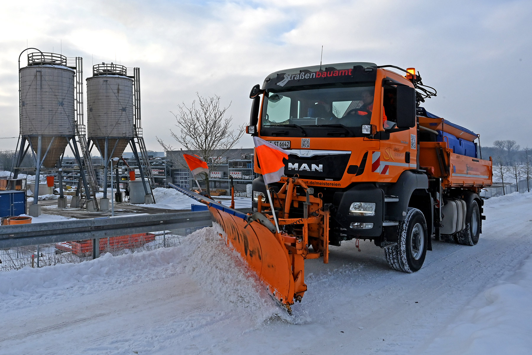 Kreis Steinfurt kündigt eingeschränkten Winterdienst an