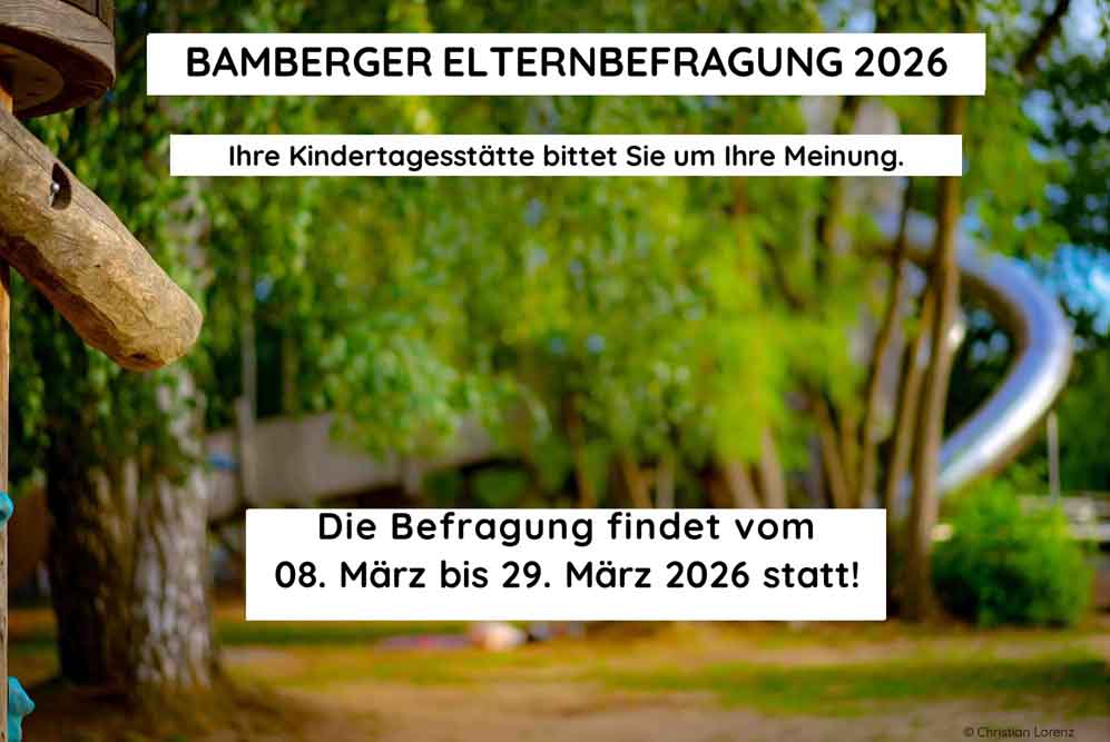 Plakat Aufruf Bamberger Elternbefragung