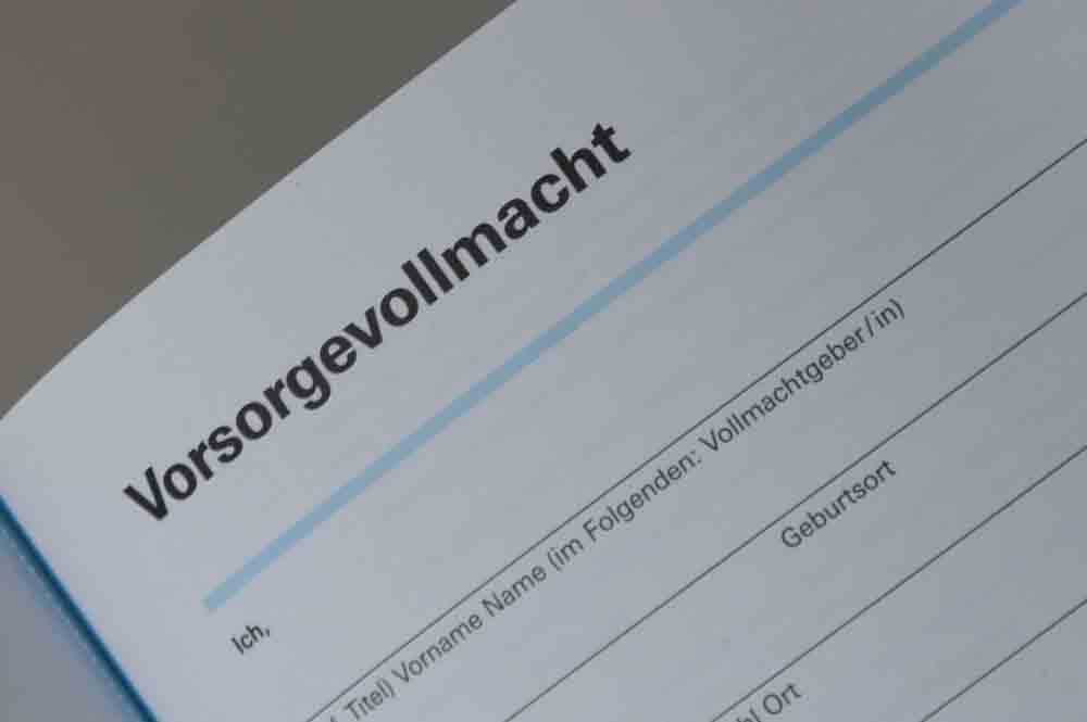 Vorsorgevollmacht