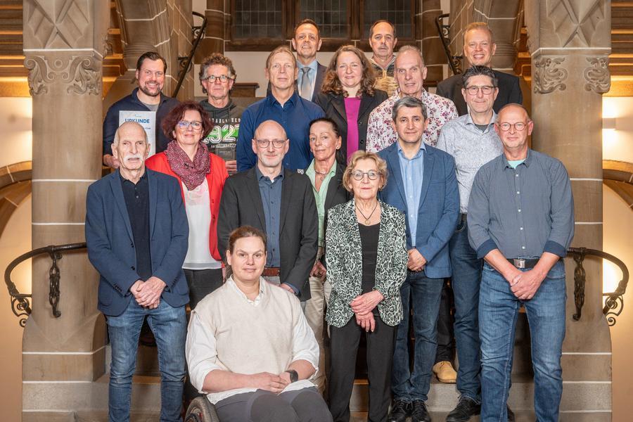 Empfang und Ehrung in 2025 erfolgreicher Seniorensportler