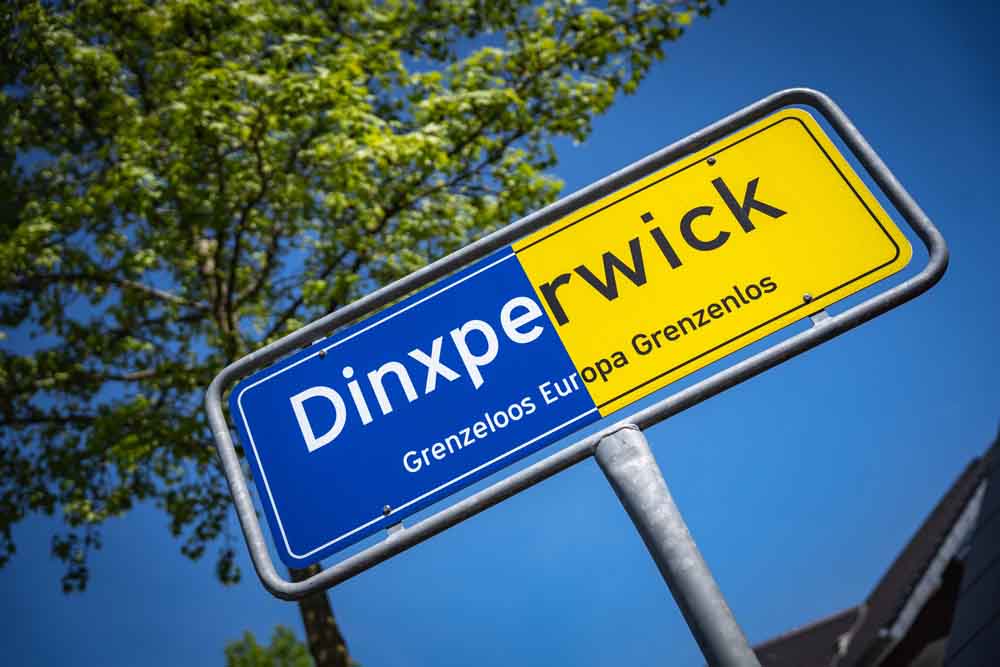 Dinxperwick Ortsschild