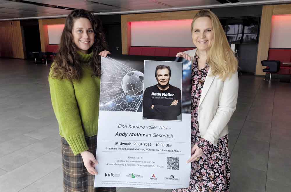 Uta Rosenbaum (Stadt Ahaus) und Ute Isferding (kult Westmünsterland)