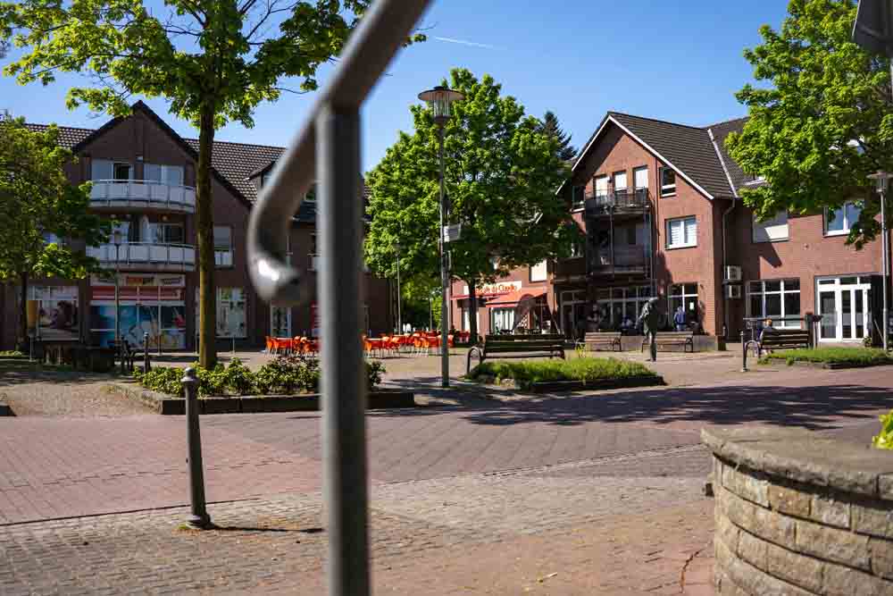 Blick auf den Stadtteil Suderwick